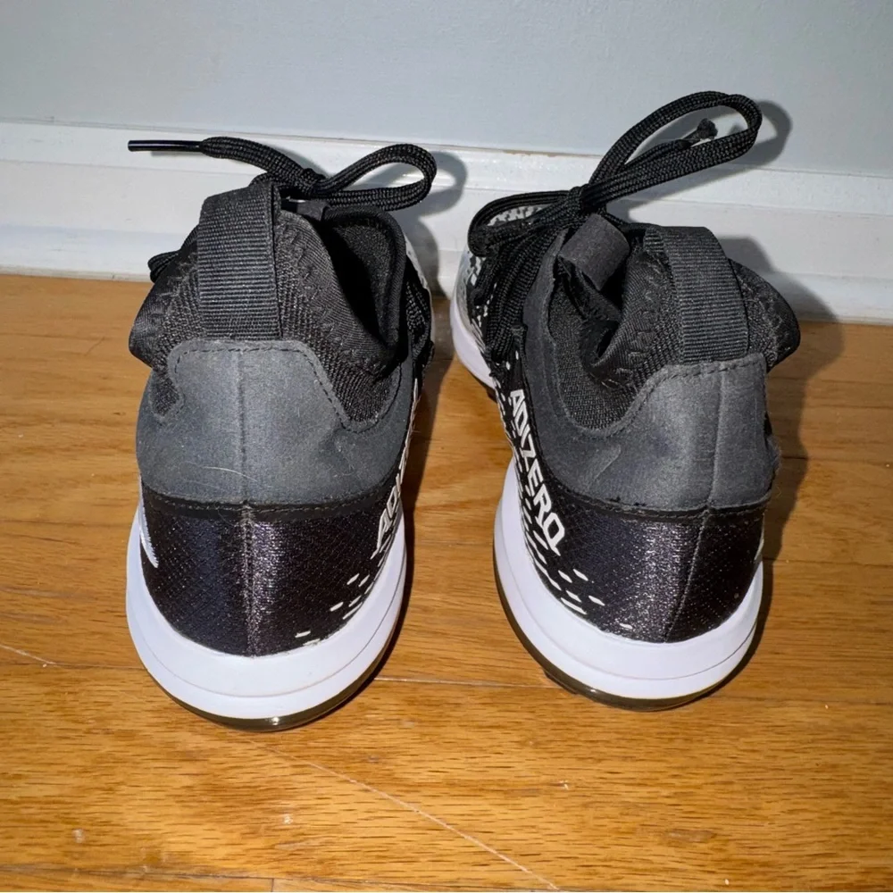 Adidas Adizero Afterburner Black Baseball Cleats Shoes Size 5